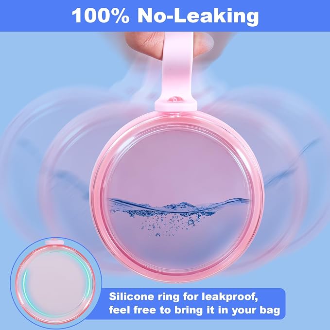 Denture Case, Leak Proof Denture Bath Cup - Image 2