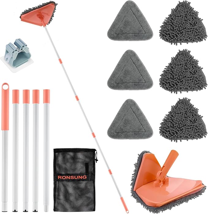 RONSUNG Wall Cleaner Triangle Mop by RONSUNG