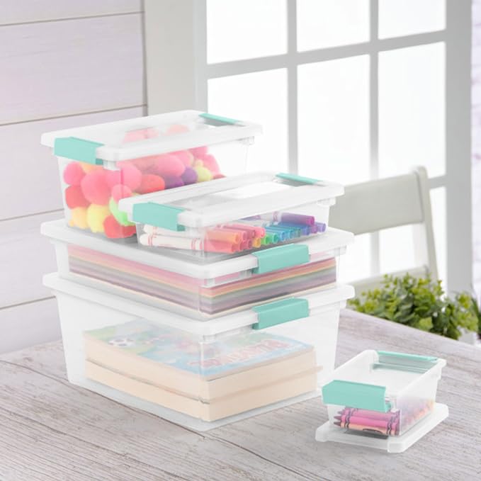 Sterilite 6-Pack Clip Box, Supplies and Office Items - Image 8