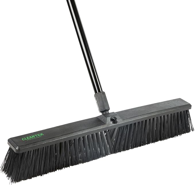 Restaurantware-Clean Tek Professional 23.62 Inch Push Broom, 1 Heavy-Duty Broom by Restaurantware