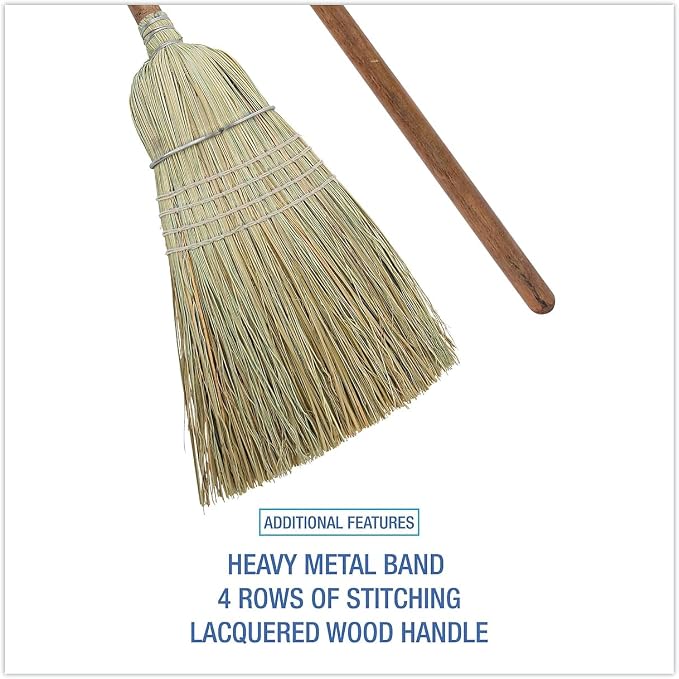 Boardwalk BR10002 Corn/Fiber Warehouse Brooms - Image 3