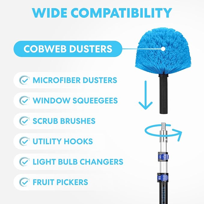 Simpli-Magic 5-to-12 Foot Cobweb Duster - Image 8