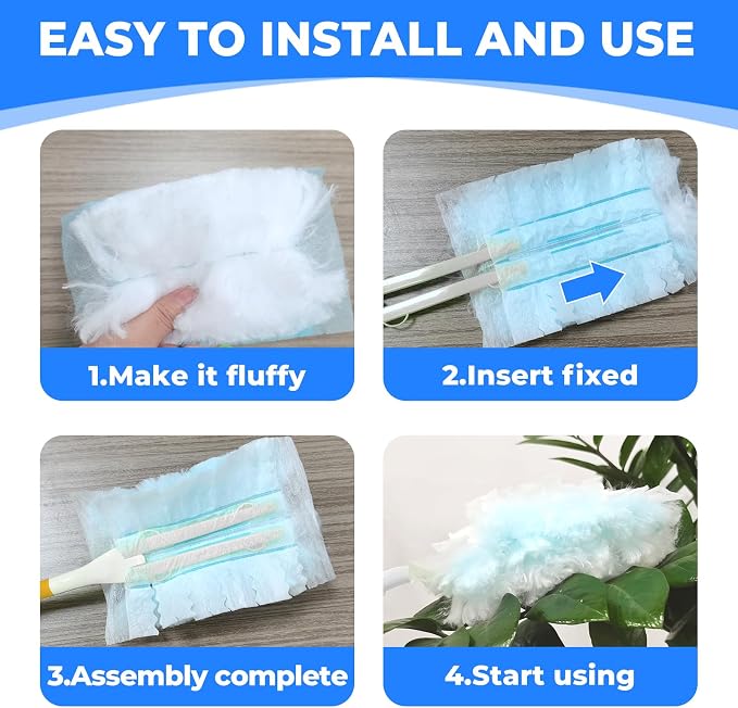 100 Pack Duster Refills Compatible - Image 7
