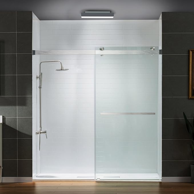 Woodbridge Frameless Tub Doors 66-72" Width x 76" Height - Image 2