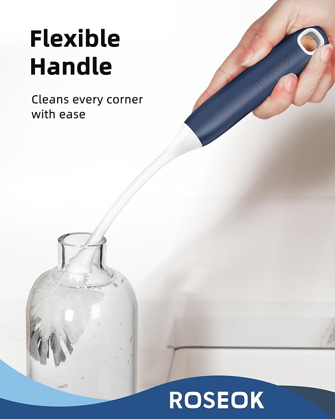 Long Handle Water Bottle Brush, Flexible Bottle Brush - Image 4