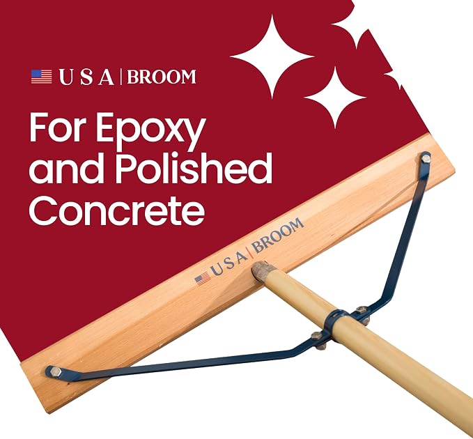 36" Soft/Fine Sweep Indoor Push Broom - Image 2