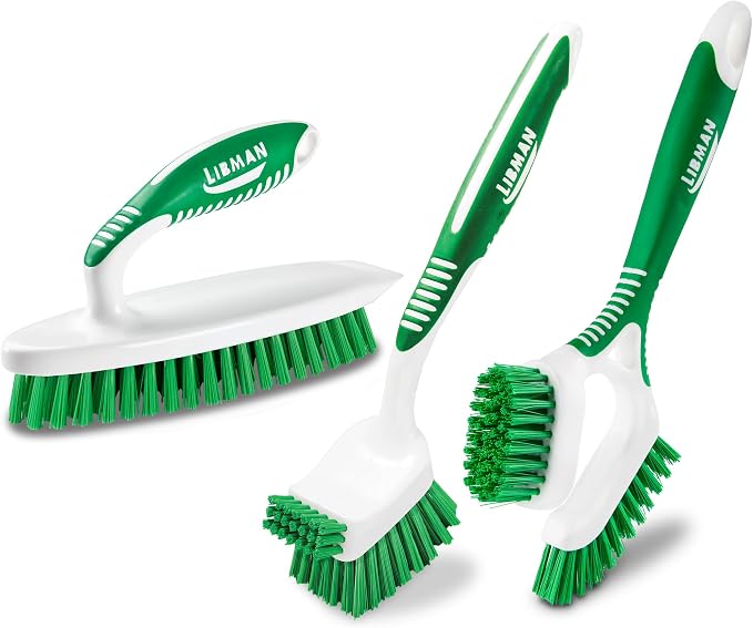 Libman Heavy Duty Scrub Brush Kit | Cleaning Brushes by TheLibmanCompany