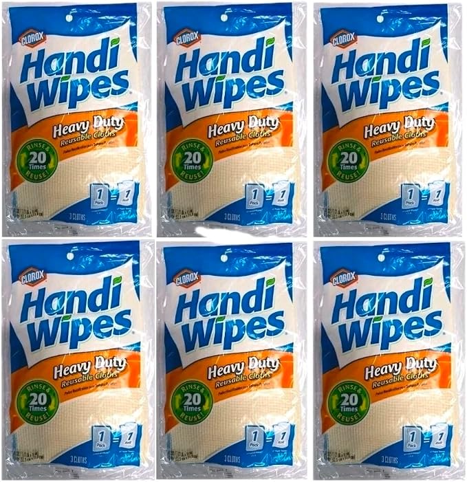 Handi Wipes Heavy Duty 3Ct 6-Pack - Image 9