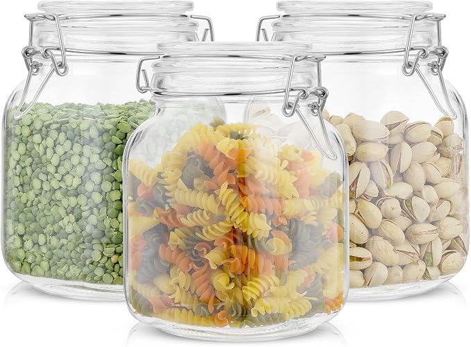 JoyJolt Airtight Glass Jars - Image 2
