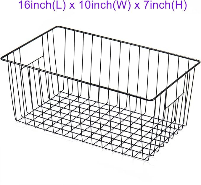 16inch Upright Freezer Organizer Baskets - Image 2