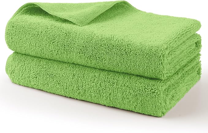 HOMEXCEL Professional Large Microfiber Car Drying Towels 2 Pack-31" x 24" by HOMEXCEL