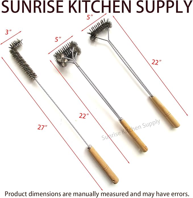 SUNRISE Fryer Brush with Long Handle - Image 5