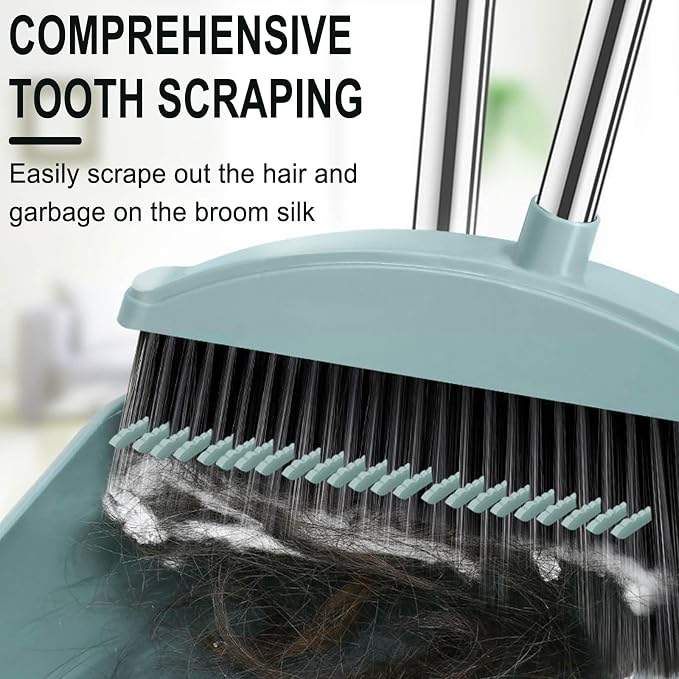 Long Handle Broom and Dustpan Set - Image 6