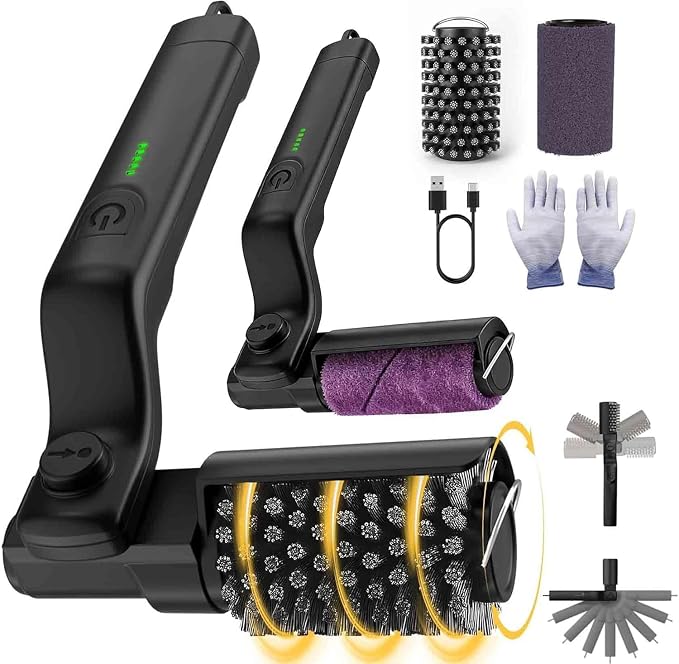 Vahrelo Grillmaster Pro, Electric Grill Brush, Cordless Electric BBQ Grill by Checksimple