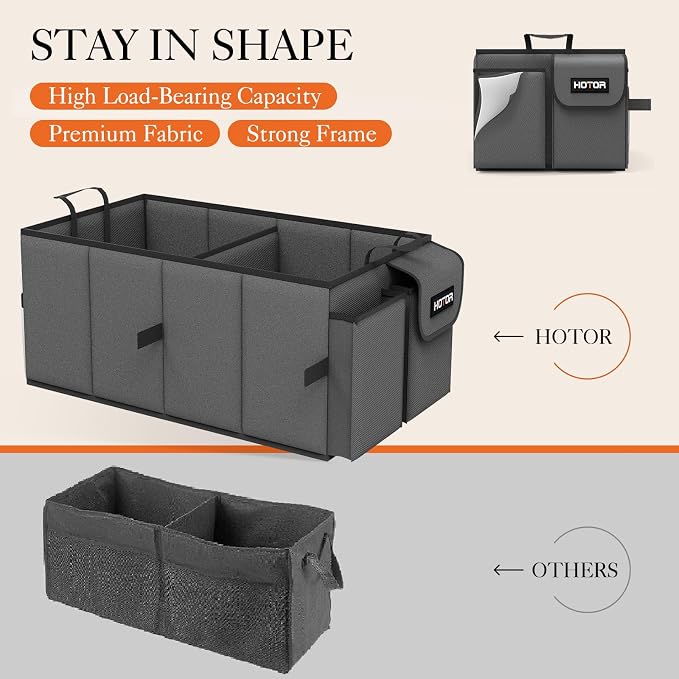 HOTOR Foldable Trunk Organizer - Image 3