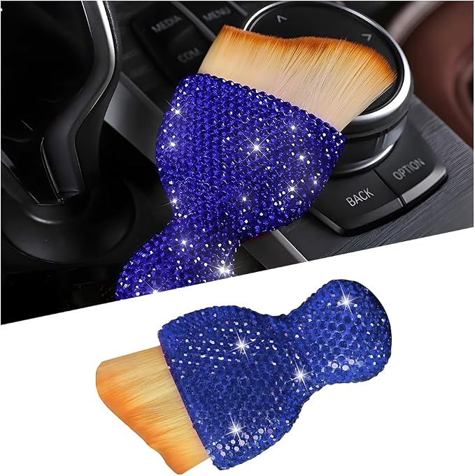 Bling Car Detailing Brush, Crystal Rhinestone Non-Scratch Vehicle Cleaning Dust by Unknown
