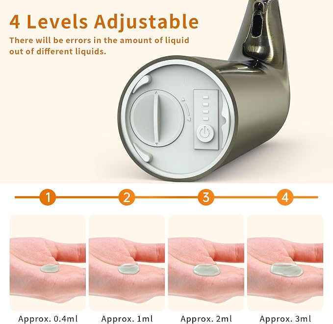 Automatic Liquid Soap Dispenser Touchless, 400ML Modern Dish Soap Dispenser - Image 6