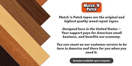 MATCH 'N PATCH Realistic Wood Grain Repair Tape - Image 6