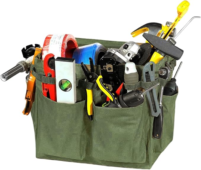 Car Trunk Organizer, Large Capacity Collapsible Tote Wearable Cleaning Caddy by Unknown