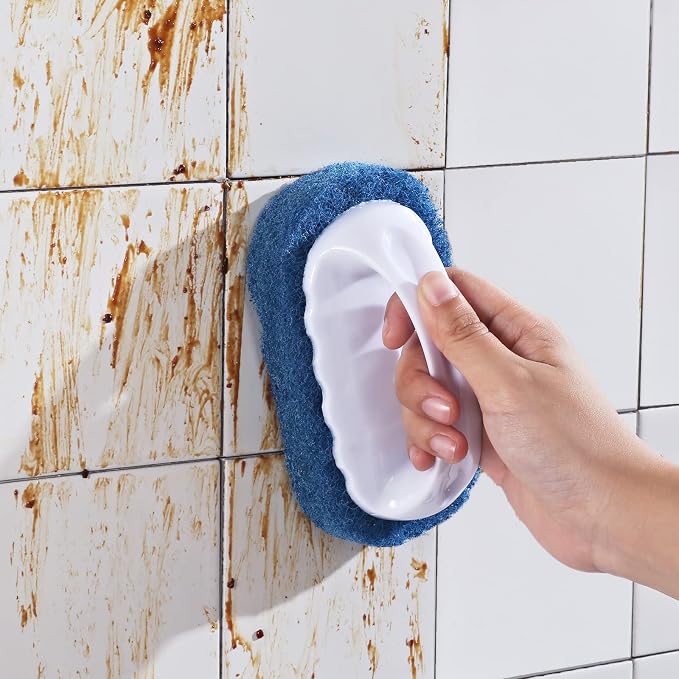 Scouring Pad Brush kit 4 Pieces, Cleaning Brush - Image 3