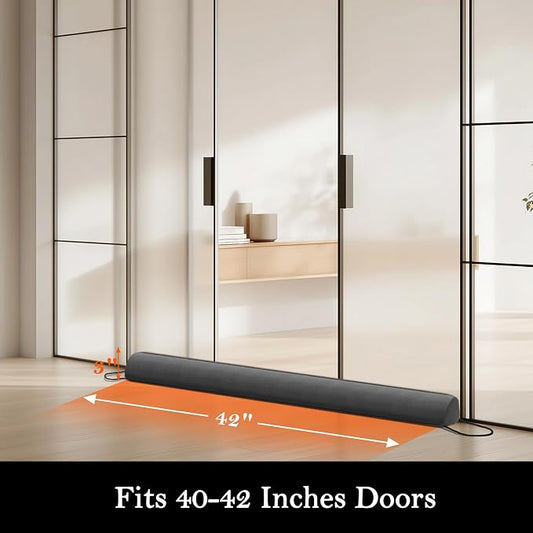 Sunolga 42" Door Draft Stopper Blocks Hot and Cold Air - Image 2