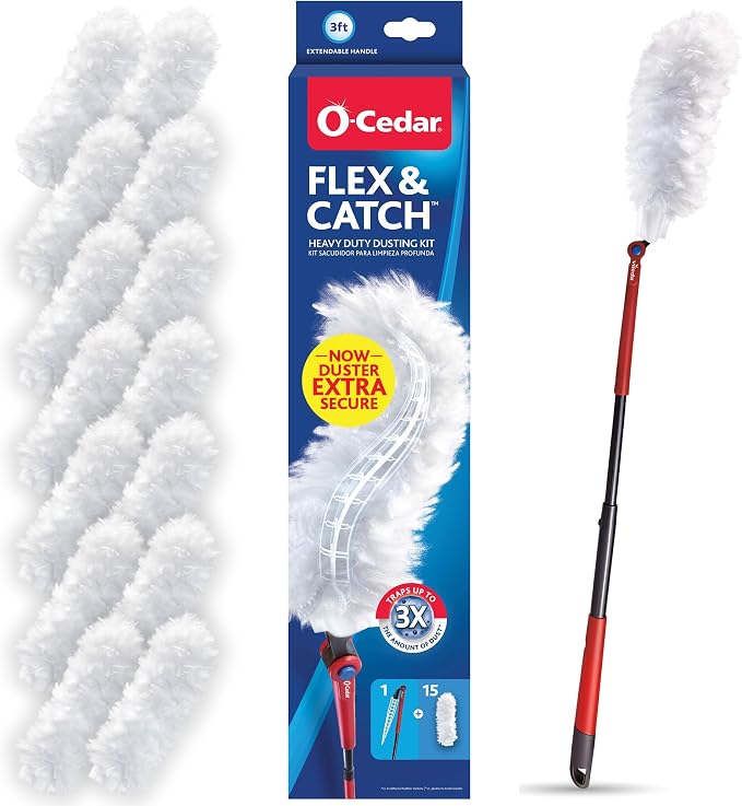 O-Cedar Flex & Catch Heavy Duty Dusting Kit by O-Cedar