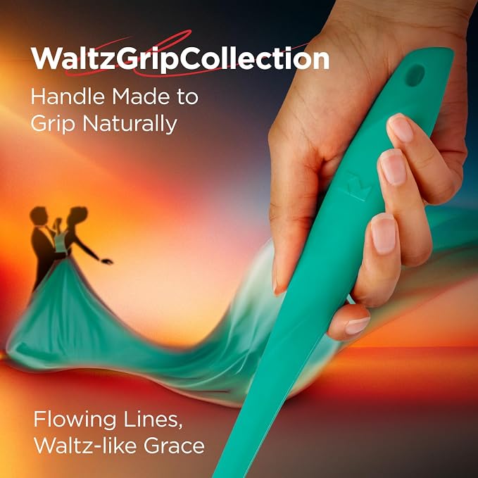 Kitchen Mama WaltzGrip Platinum Silicone Basting Pastry Brush: Set of 2 - Image 2