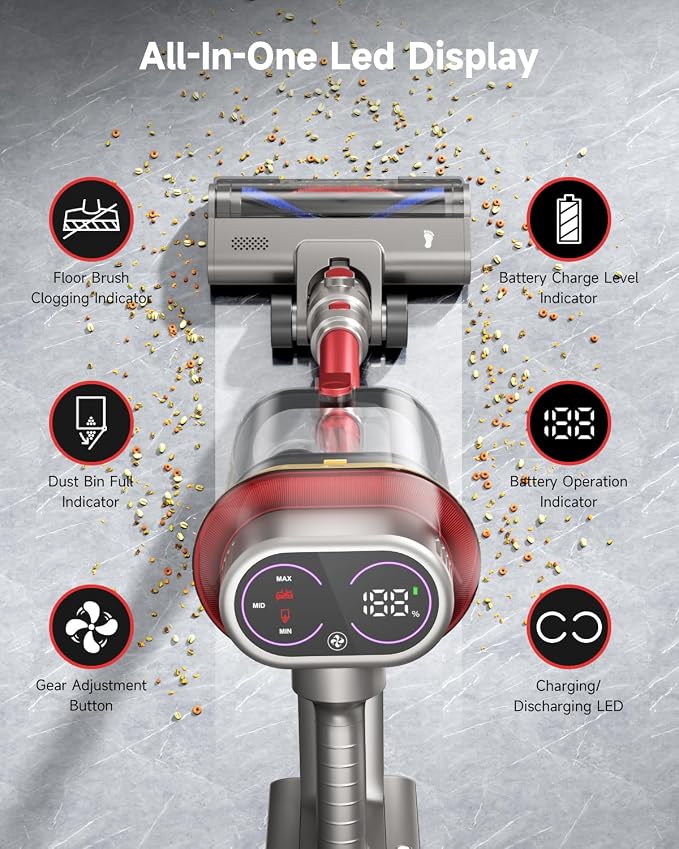 650W Cordless Vacuum Cleaner - Image 5