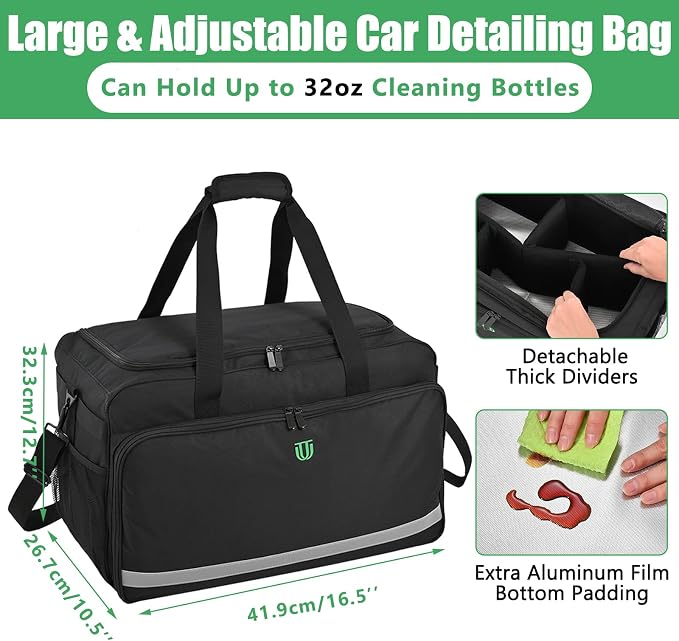 Large Car Detailing Bag, Cleaning Caddy - Image 2