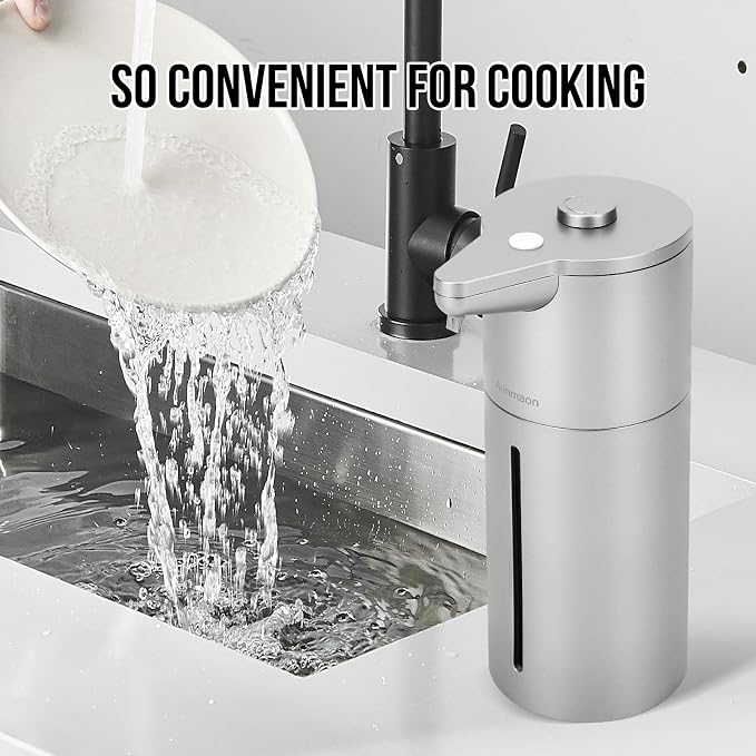 Aunmaon Automatic Soap Dispenser Touchless, Upgrade Adjustable Volume - Image 5