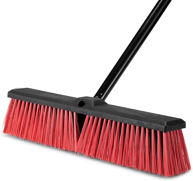 18 Inch Heavy Duty Push Broom Outdoor - Image 7