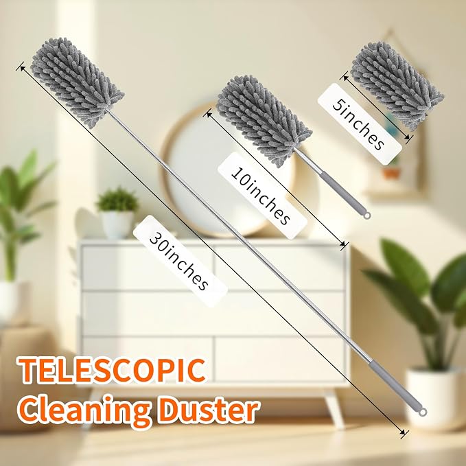Mini Duster for Cleaning, 360° Bendable Hand Dusters - Image 3