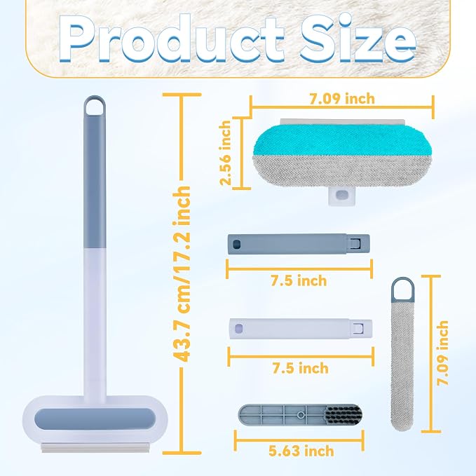 4 in 1 Mesh Screen Cleaner, Pet Hair Removal Tool - Image 8