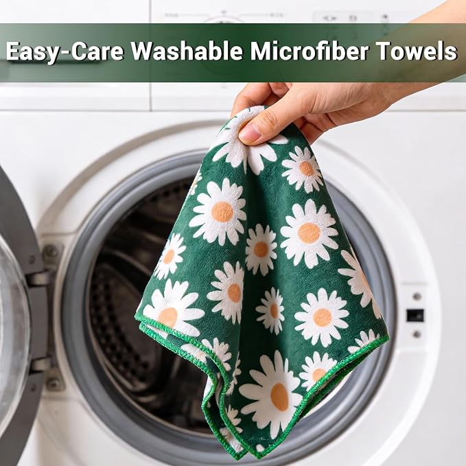 YUA Microfiber Cleaning Cloth 12 Pack, Microfiber Towels Cleaning, Microfiber - Image 5