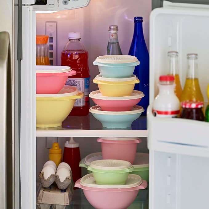Tupperware Heritage Collection, 36 Piece Food Storage Container Set in Vintage - Image 9