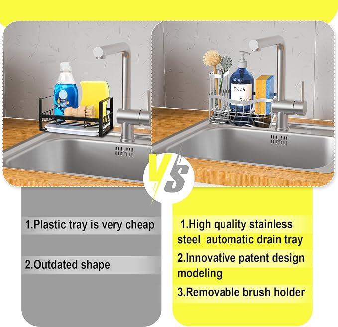 Maifan Sink Caddy Sponge Holder - Image 3