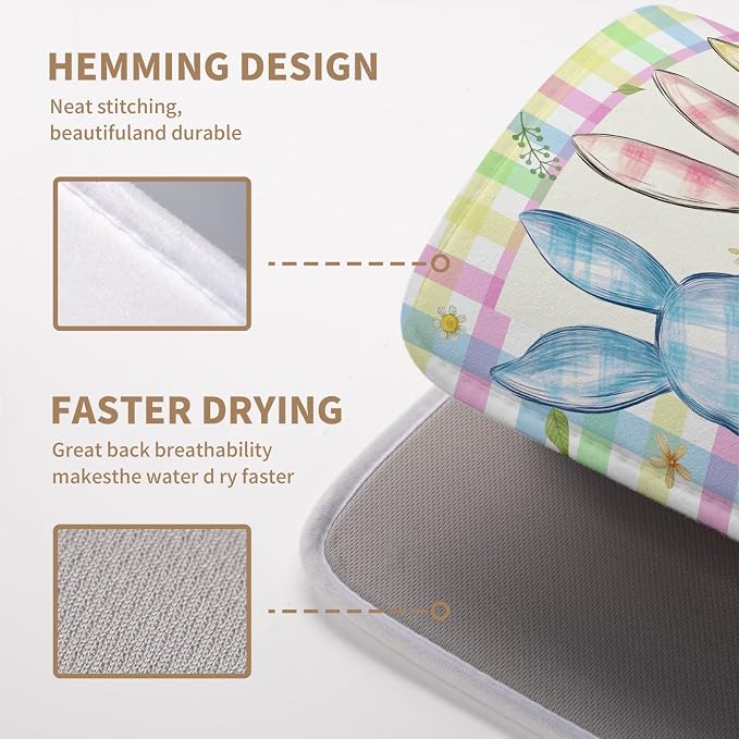 Easter Drying Mat for Kitchen Counter - Image 4