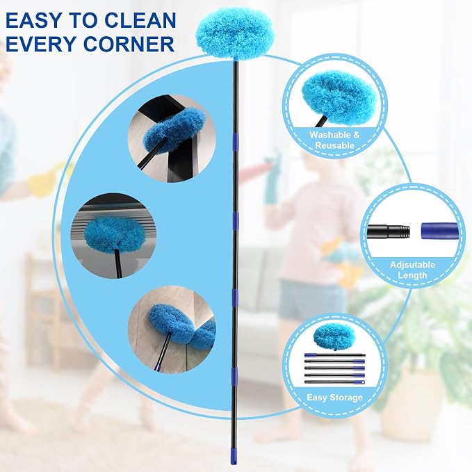 Ceiling Fan Cleaner Duster 7 Ft, Fan Duster - Image 3