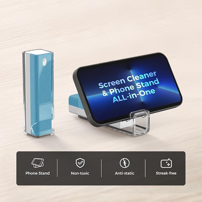 CLICK CLEAN Screen Cleaner, Fingerprint Proof Screen Cleaner Spray, All-in-One - Image 2