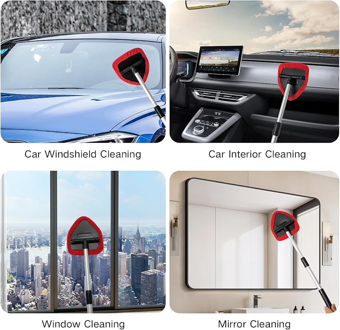 10pcs Windshield Cleaner Tool, Car Window Cleaning Wash Kit - Image 5