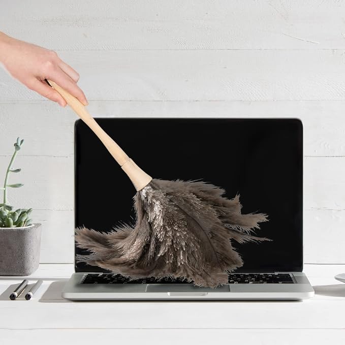 Superio Ostrich Feather Duster Fluffy Dust Remover, - Image 7