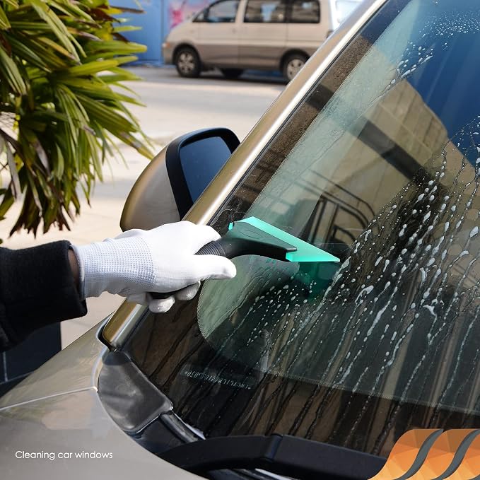 EHDIS Small Squeegee 5 inch Rubber Window Tint Windshield Scraper - Image 6