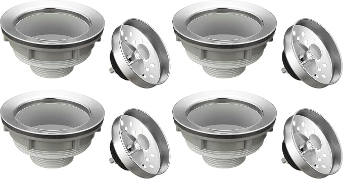 Pacific Bay Sink Strainer with Stainless Steel Removable Basket by PacificBay
