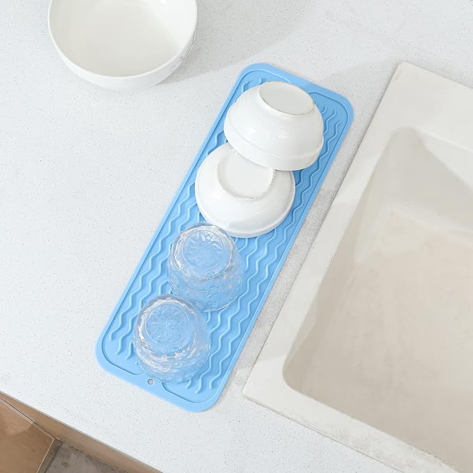 Silicone Dish Drying Mat for Multiple Usage, Easy clean, Eco-friendly, - Image 7