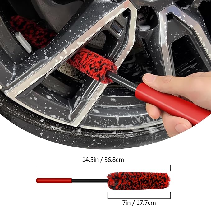 4 Pack Car Wheel Brush Kit - Image 3