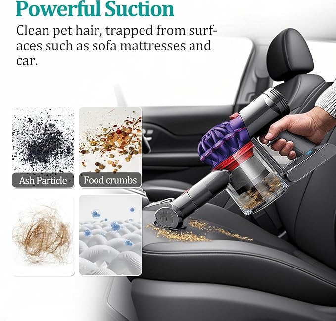 Deep Brush Mini Motorised Tool for V7 V8 V10 V11 V15 Cordless Vacuum Cleaners - Image 4