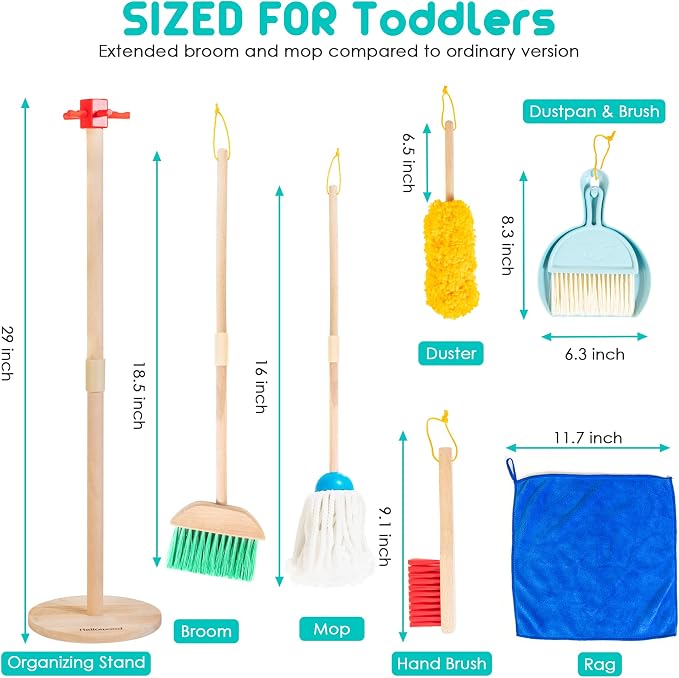 Kids Cleaning Set, Cleaning Toys Gift - Image 6