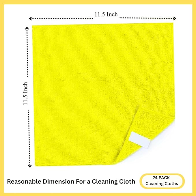 Microfiber Cleaning Cloth for Kitchen & households, Towels for Cars. - Image 8