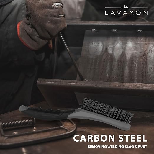 Wire Brush Set-Heavy Duty Stainless & Carbon Steel Bristles - Image 7