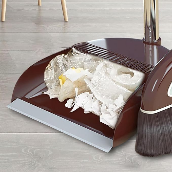 Broom and Dustpan Set, Large Broom and Dustpan, Broom and Dustpan Set, Heavy - Image 3